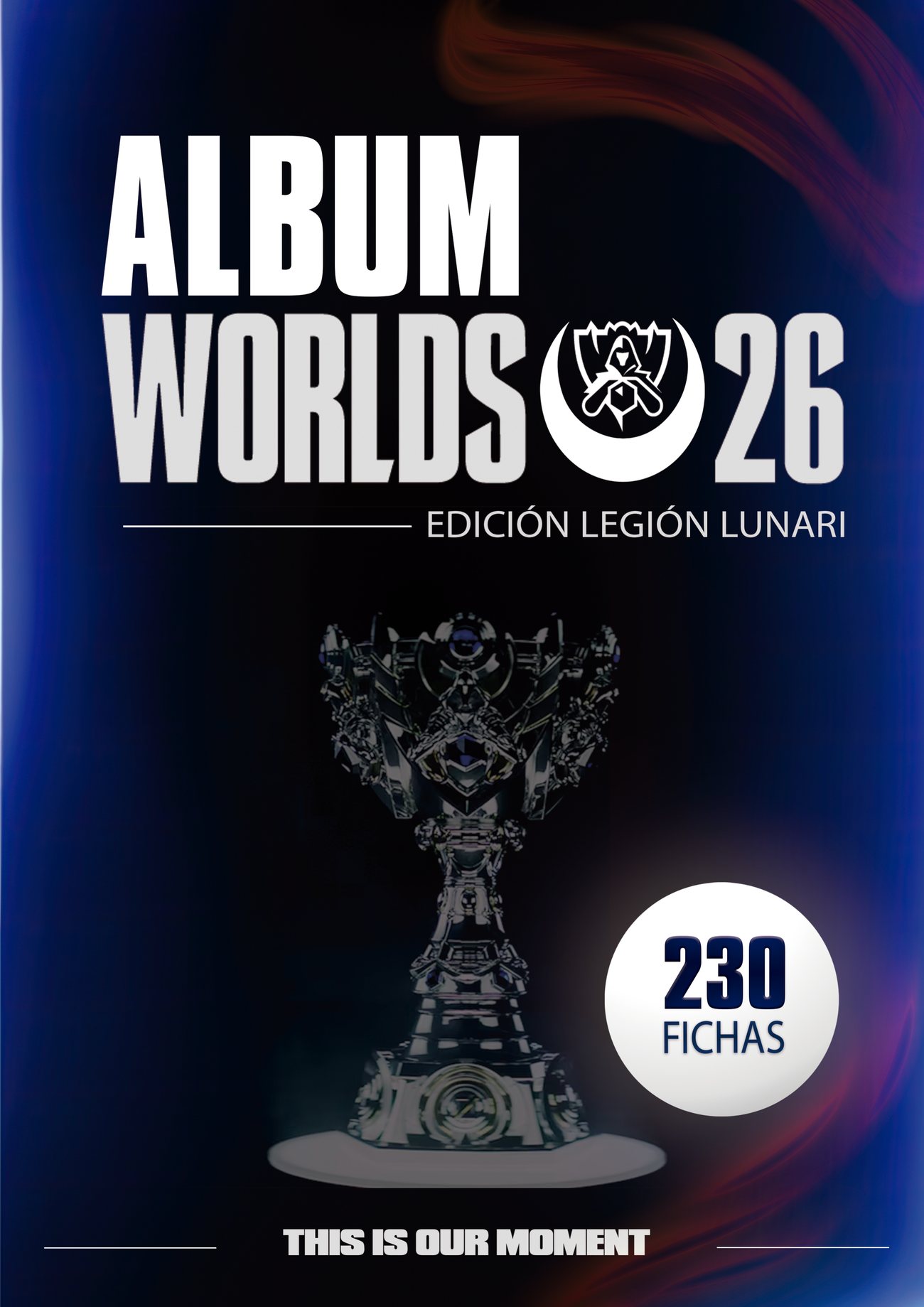 Portada del álbum Worlds 26, edición Legión Lunari